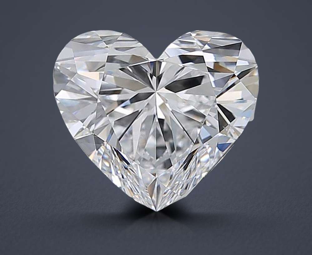 3.40 Carat Heart Natural Diamond