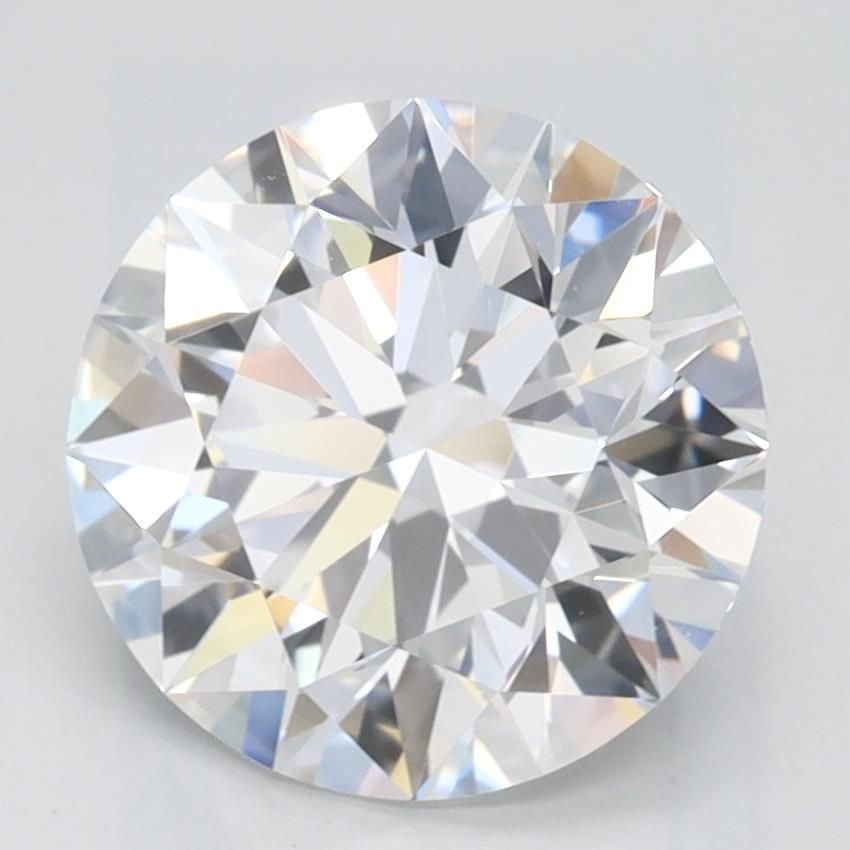 2.17ct D IF Rare Carat Ideal Cut Round Lab Grown Diamond