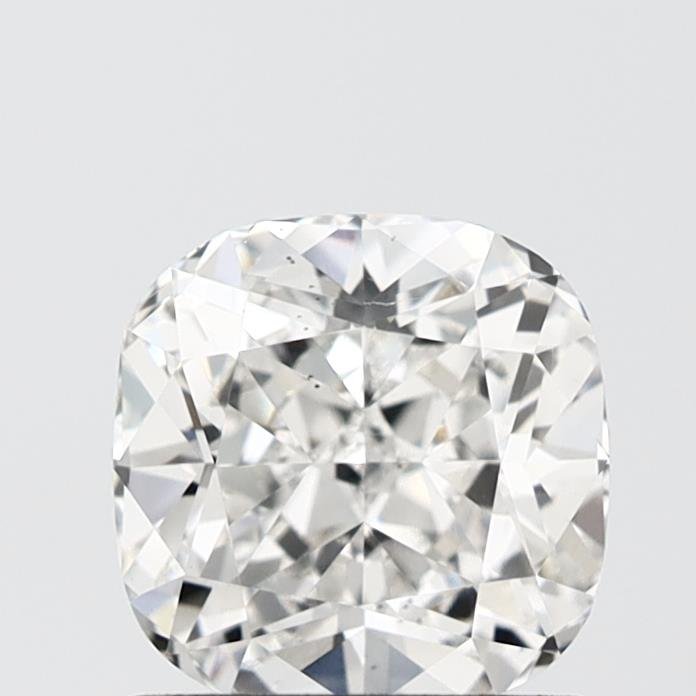 1.33ct F VS2 Rare Carat Ideal Cut Cushion Lab Grown Diamond