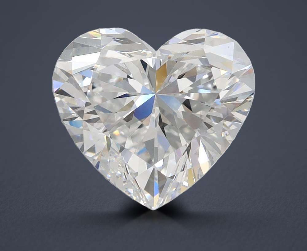 3.58 Carat Heart Lab Diamond