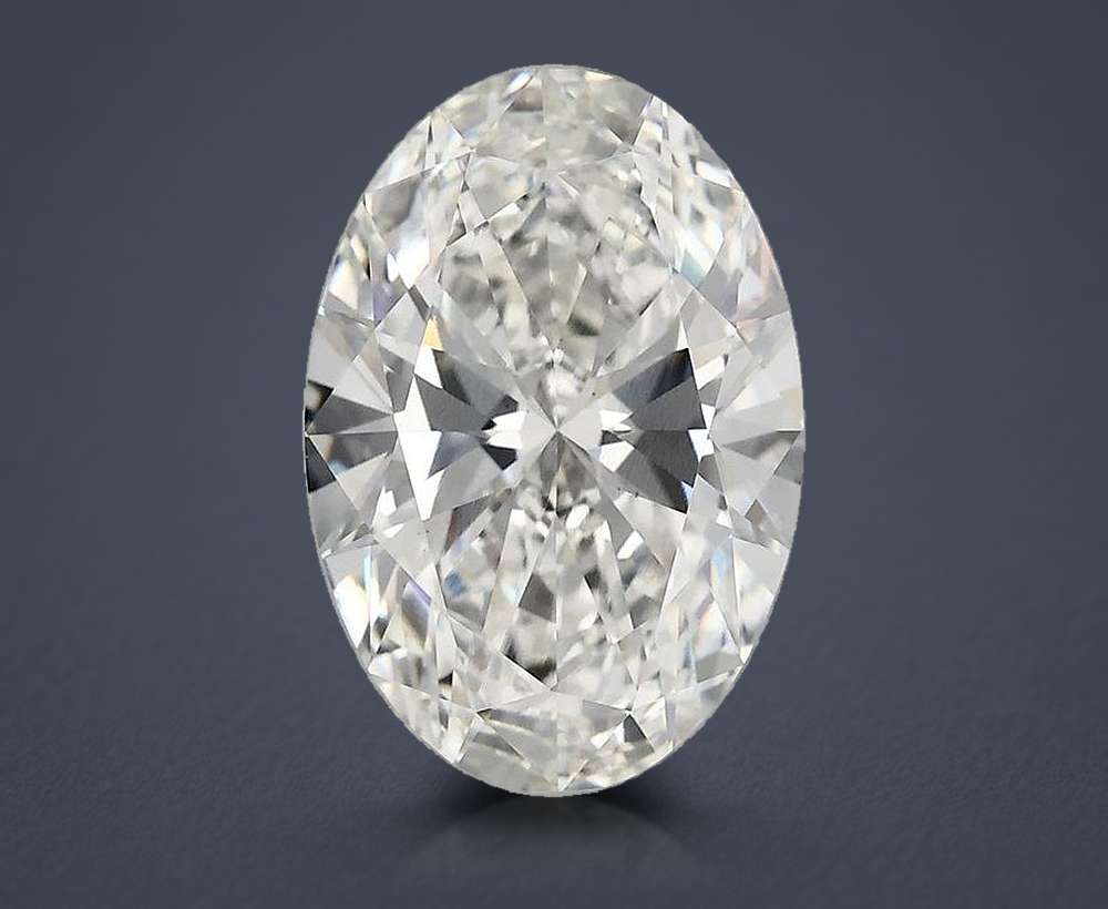 4.61 Carat Oval Lab Diamond