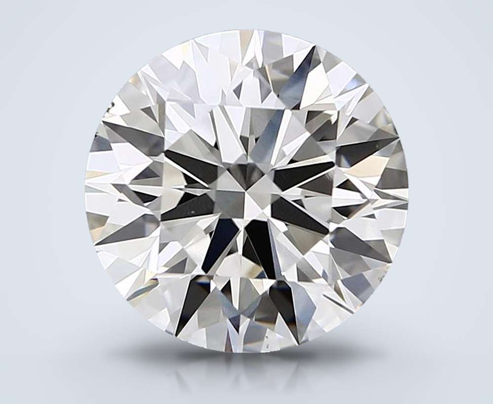 4.70 Carat Round Lab Diamond