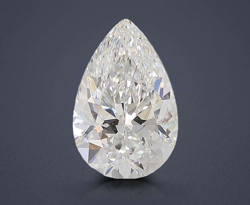 1.66 Carat Pear Lab Diamond