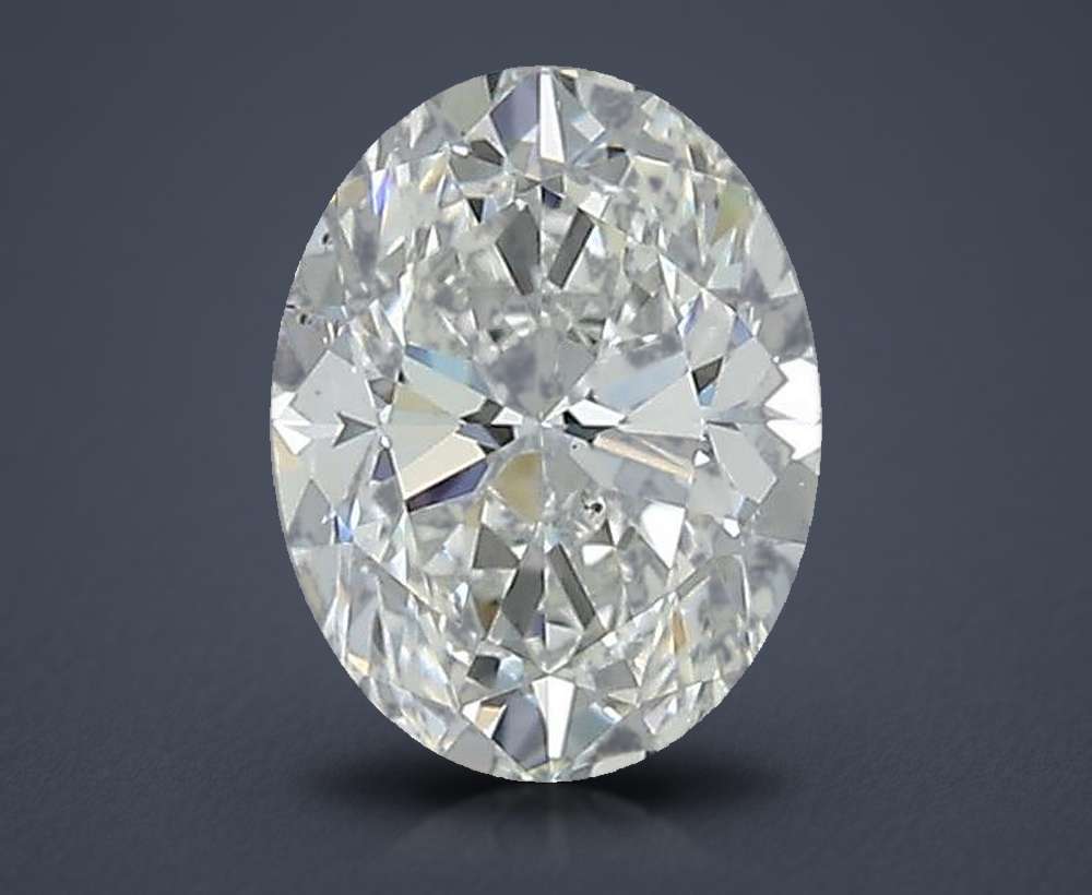 0.71 Carat Oval Natural Diamond