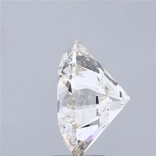 5.07ct I SI2 Rare Carat Ideal Cut Round Diamond