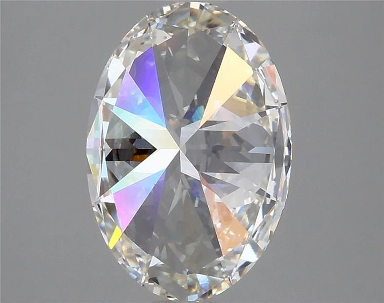 3.16ct H VS2 Rare Carat Ideal Cut Oval Lab Grown Diamond