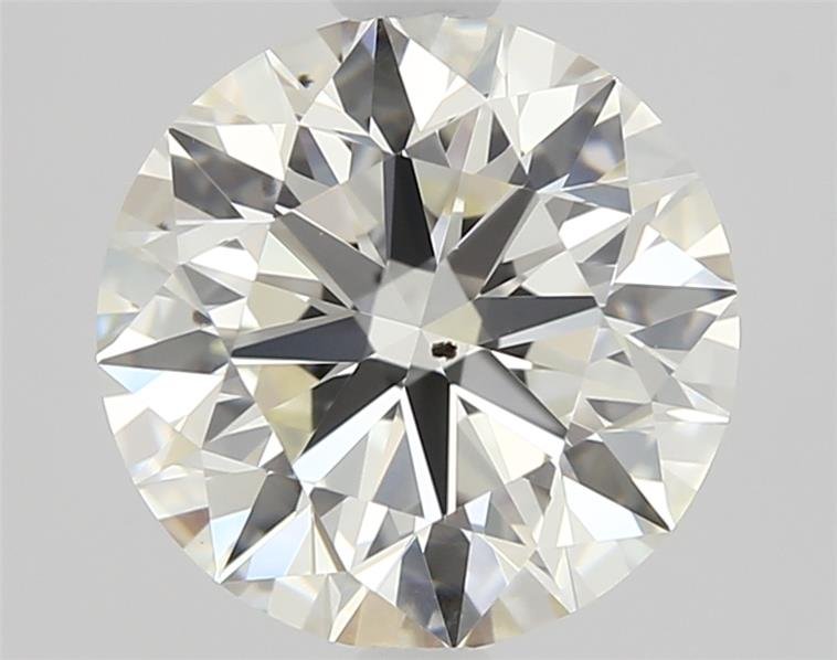 1.26ct K SI1 Rare Carat Ideal Cut Round Diamond