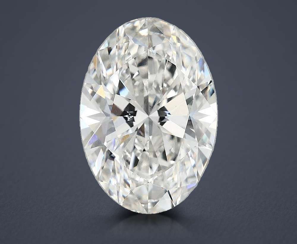 4.95 Carat Oval Lab Diamond