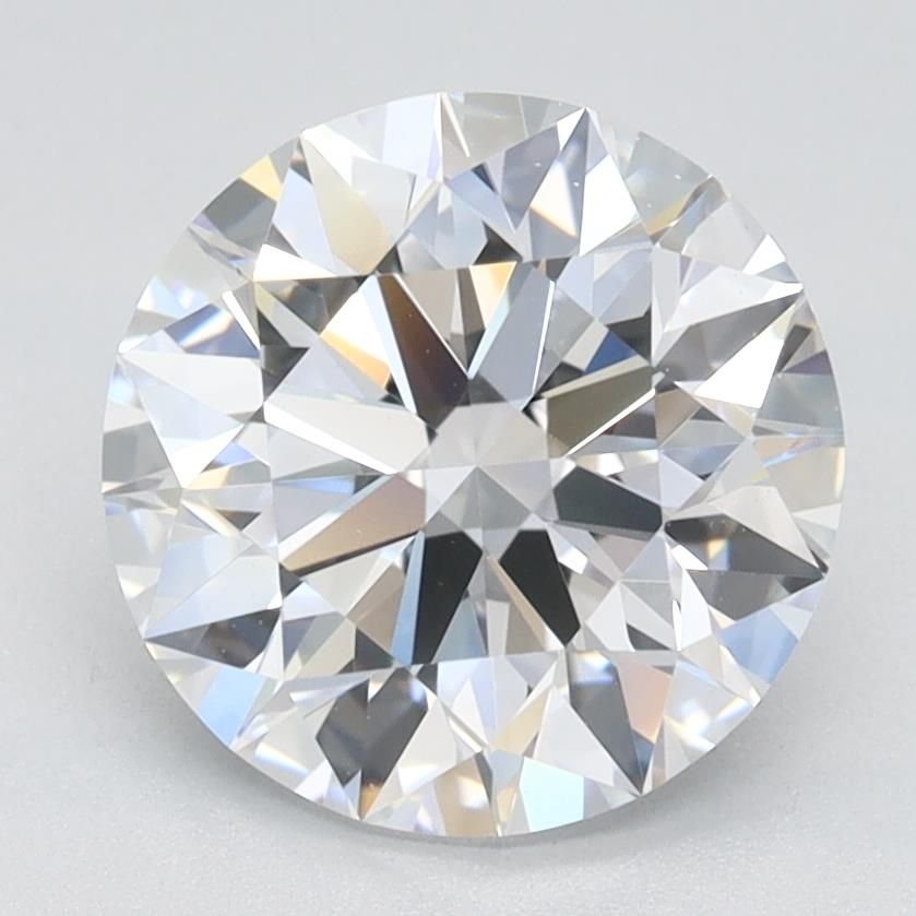 2.06ct D VVS1 Rare Carat Ideal Cut Round Lab Grown Diamond