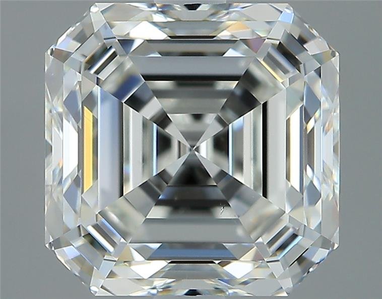 2.71ct I VS2 Rare Carat Ideal Cut Asscher Diamond
