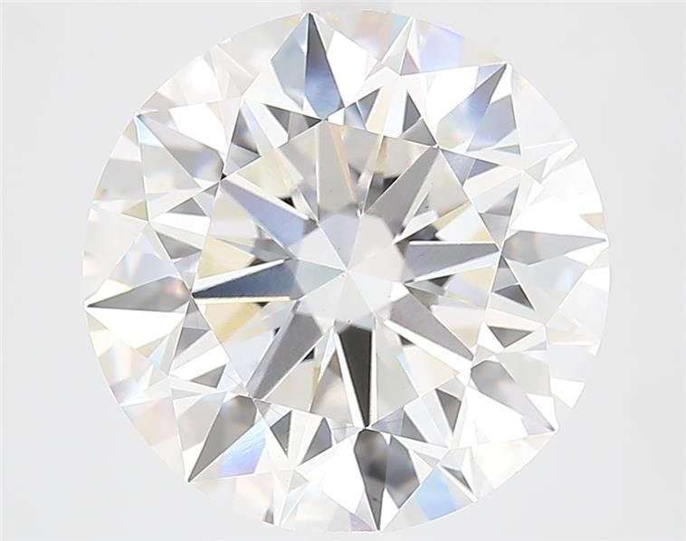 6.56ct F VS2 Ideal Cut Round Lab Grown Diamond