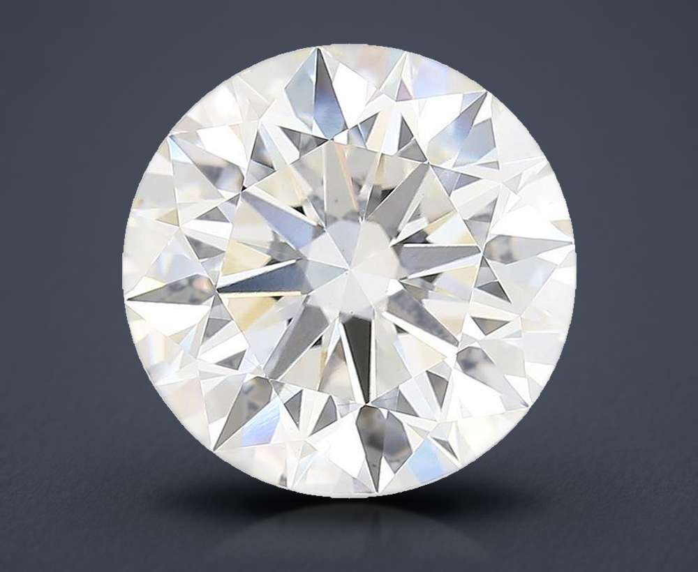 6.56 Carat Round Lab Diamond