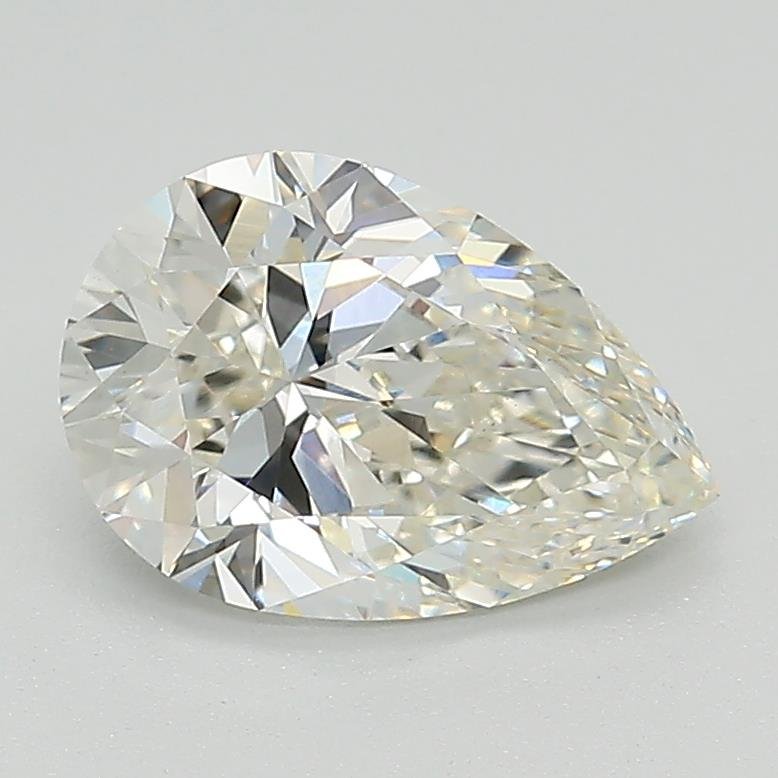 1.52ct H VS1 Rare Carat Ideal Cut Pear Lab Grown Diamond