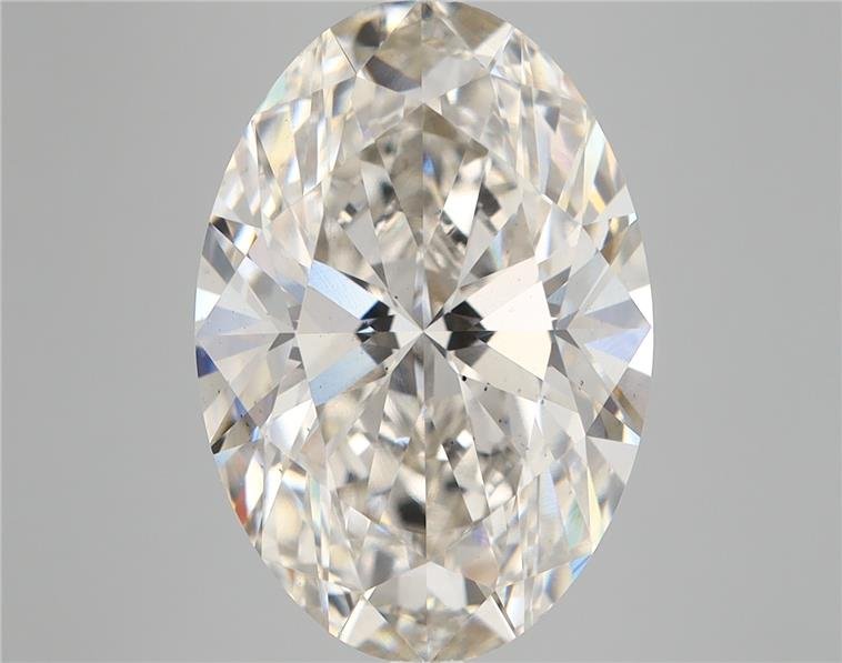 7.05ct H VS2 Rare Carat Ideal Cut Oval Lab Grown Diamond