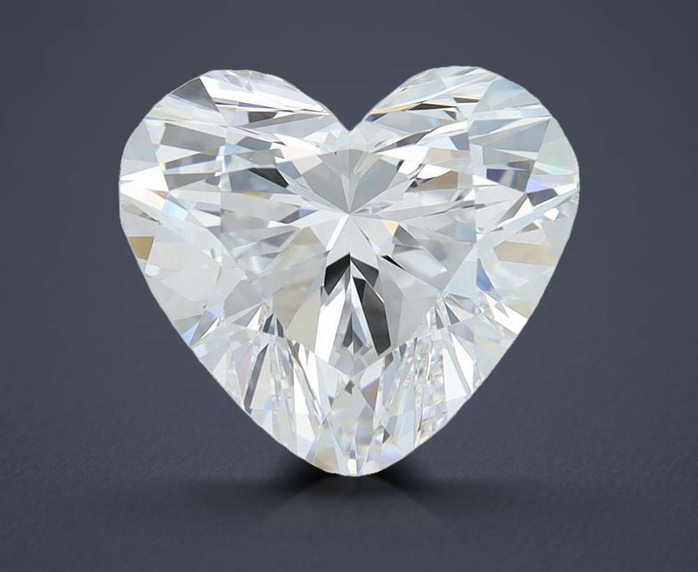 3.41 Carat Heart Lab Diamond