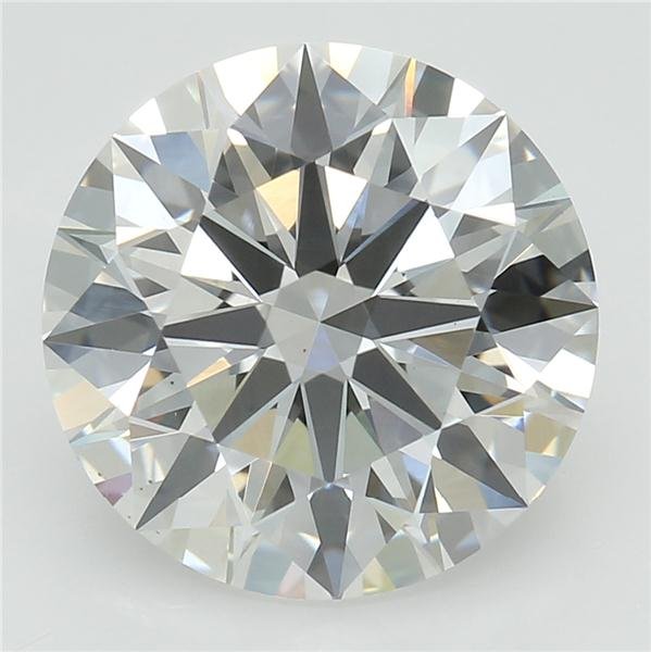 2.54ct G VS1 Rare Carat Ideal Cut Round Lab Grown Diamond