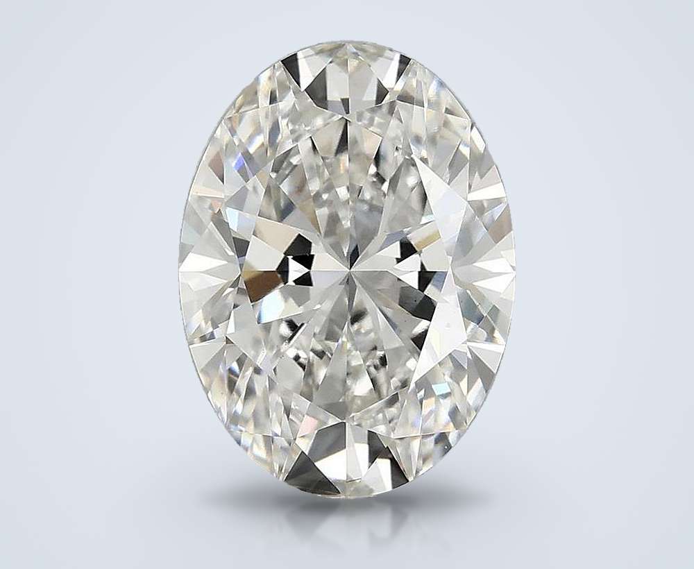 3.74 Carat Oval Lab Diamond