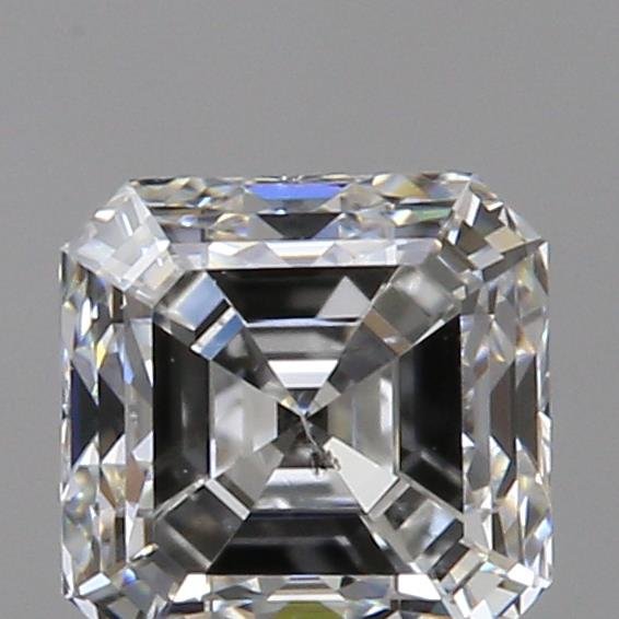 0.50ct F SI1 Very Good Cut Asscher Diamond