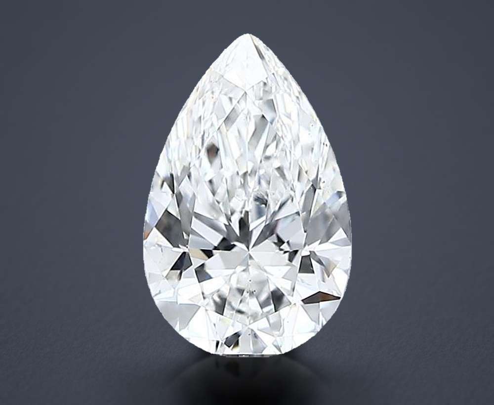1.52 Carat Pear Lab Diamond