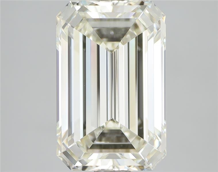 3.02ct J IF Rare Carat Ideal Cut Emerald Diamond