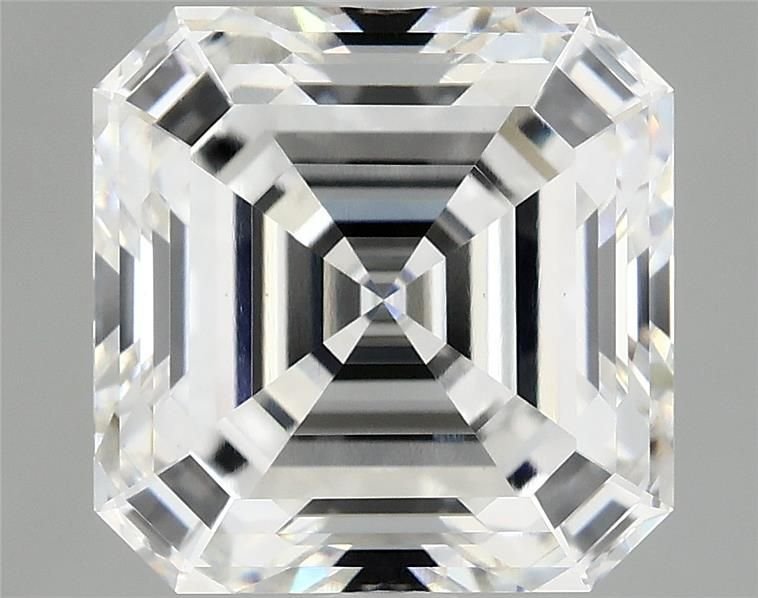 3.10ct E VS1 Rare Carat Ideal Cut Asscher Lab Grown Diamond