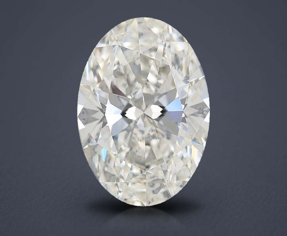 3.18 Carat Oval Lab Diamond