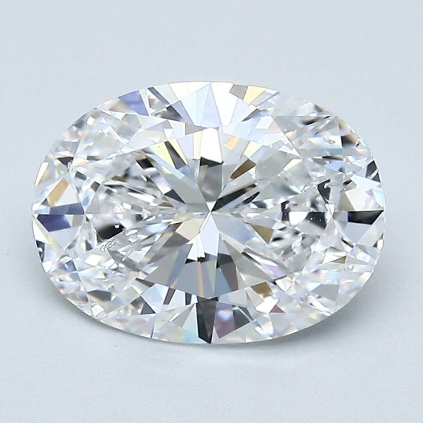 2.53ct D SI2 Very Good Cut Oval Diamond