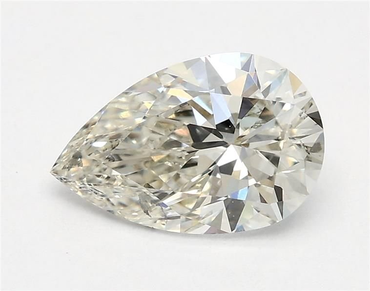 1.03ct H SI2 Rare Carat Ideal Cut Pear Lab Grown Diamond