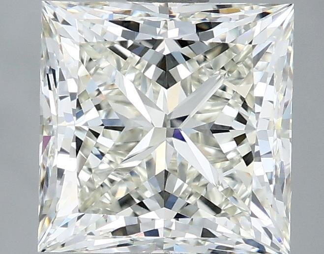 3.02ct J VVS1 Rare Carat Ideal Cut Princess Diamond