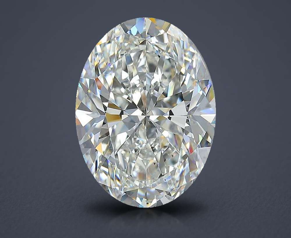 5.59 Carat Oval Natural Diamond