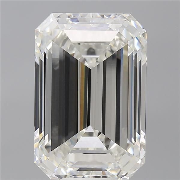 12.54ct G VS1 Rare Carat Ideal Cut Emerald Lab Grown Diamond