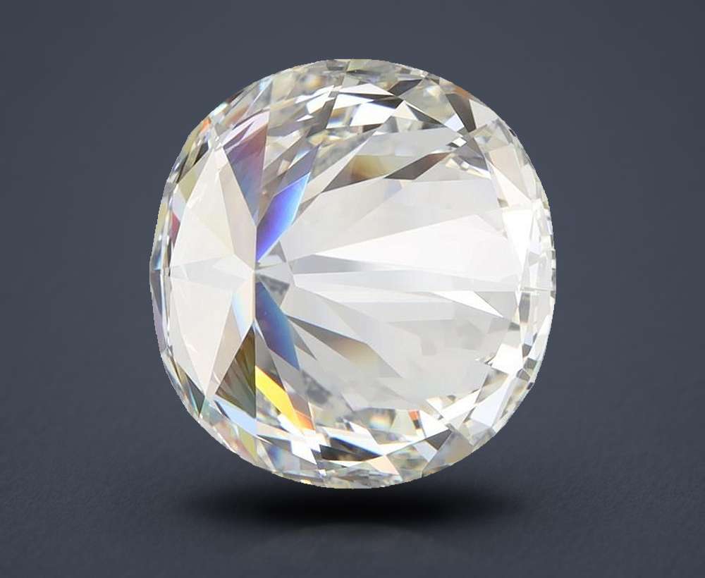 7.33 Carat Round Natural Diamond