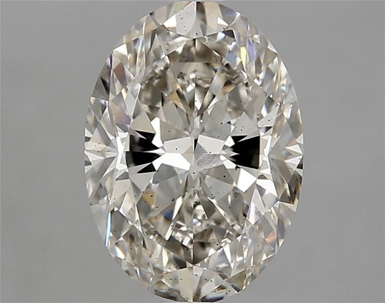 2.57ct I SI1 Very Good Cut Oval Lab Grown Diamond