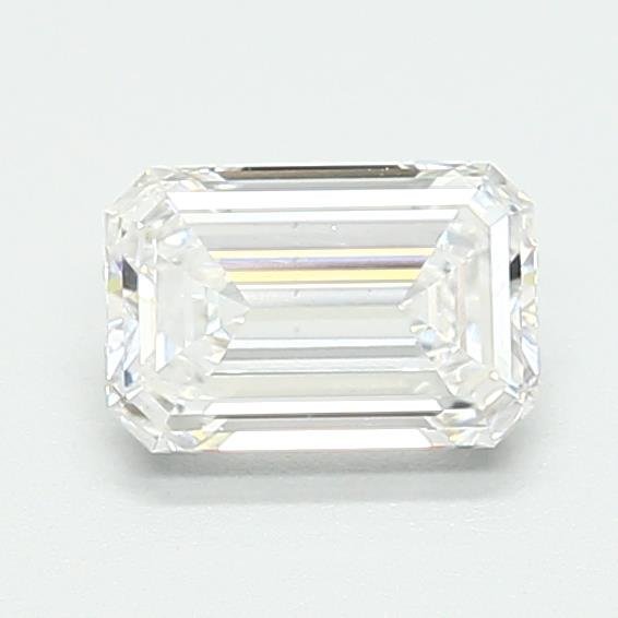 0.89ct E VS2 Rare Carat Ideal Cut Emerald Lab Grown Diamond