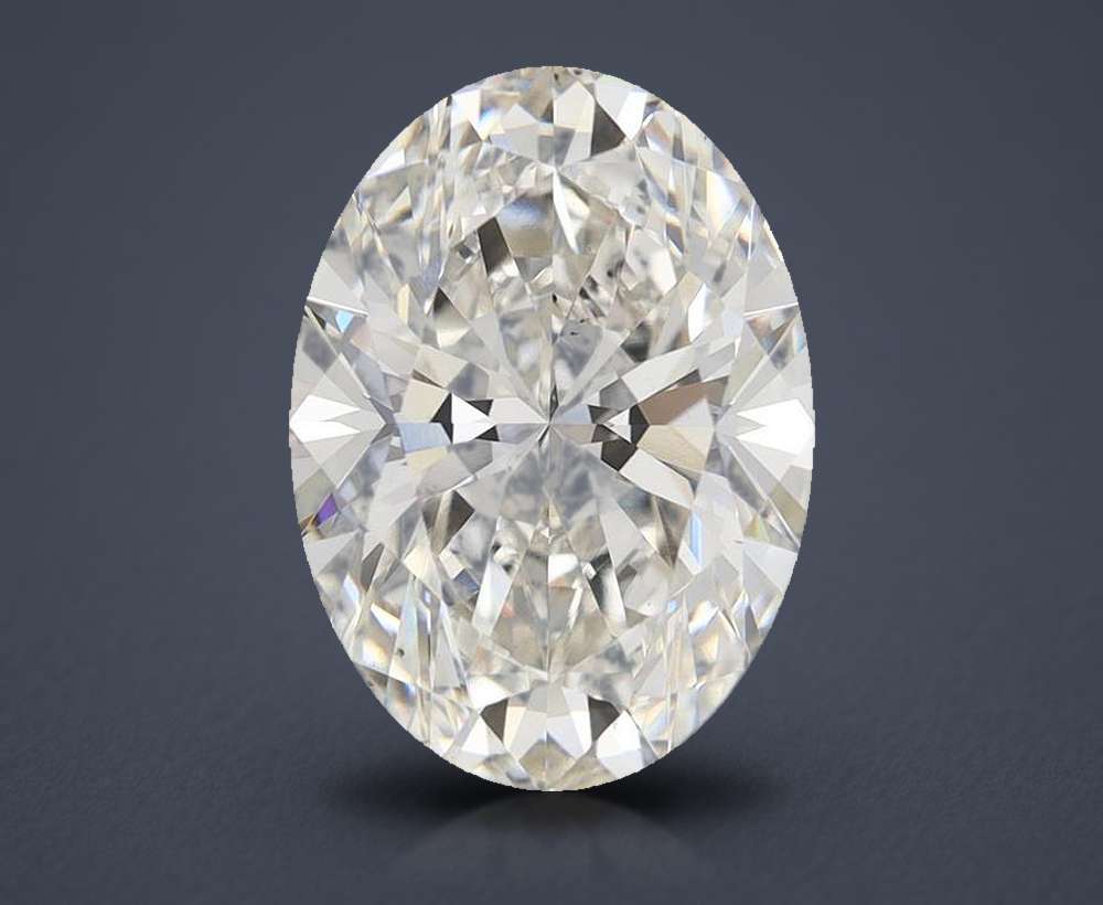 4.82 Carat Oval Lab Diamond