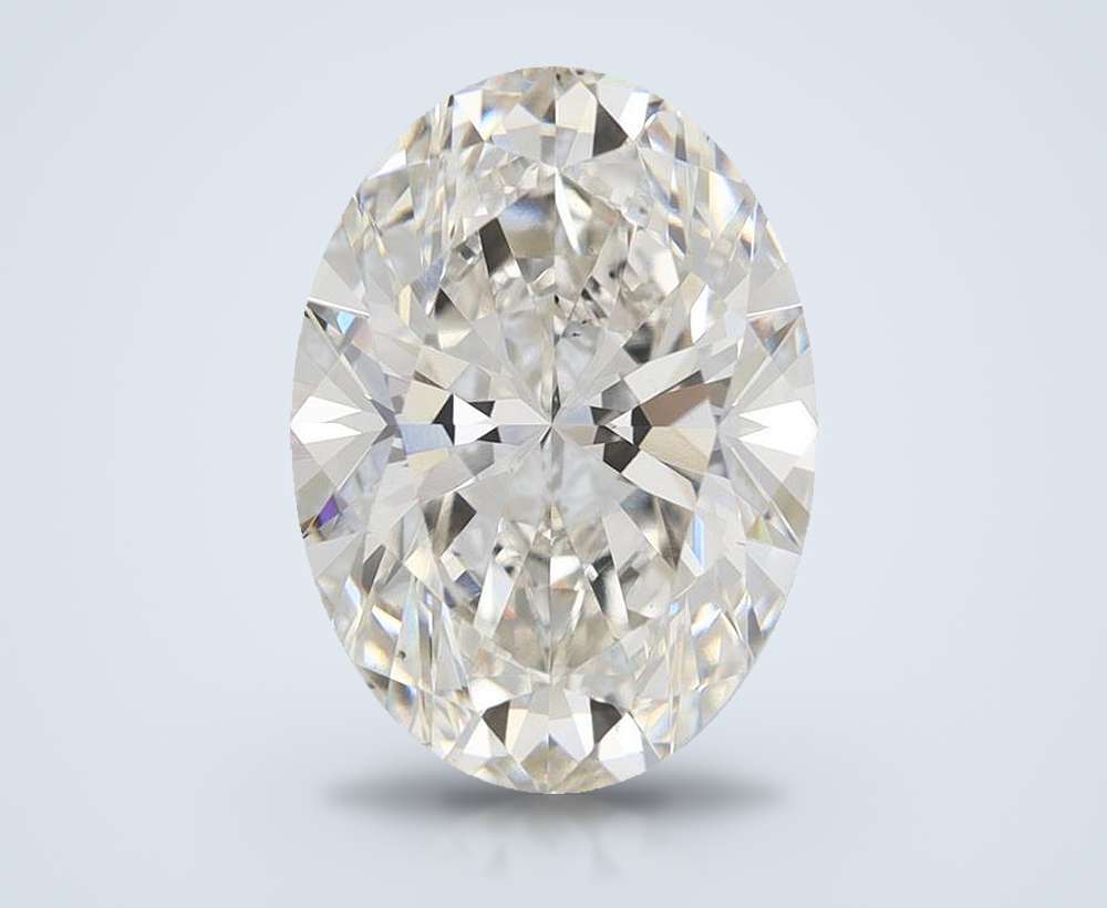 4.82 Carat Oval Lab Diamond