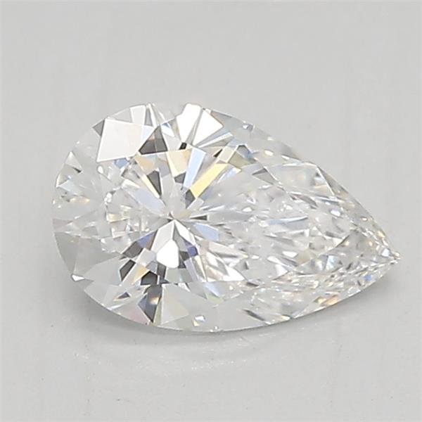 0.71ct E VVS2 Rare Carat Ideal Cut Pear Lab Grown Diamond