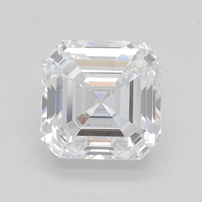 1.00ct D VVS2 Rare Carat Ideal Cut Asscher Lab Grown Diamond