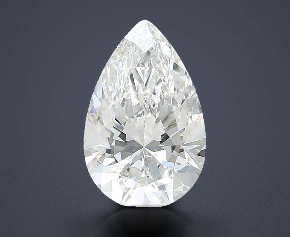 1.60 Carat Pear Lab Diamond