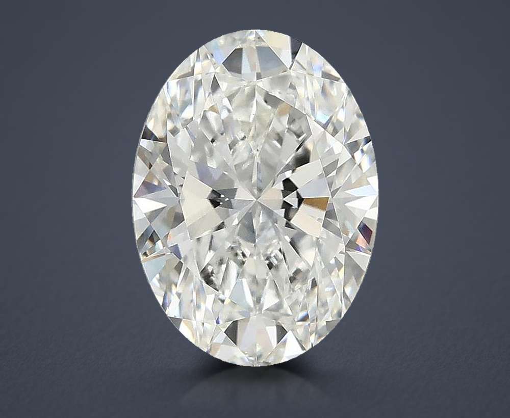 2.83 Carat Oval Lab Diamond
