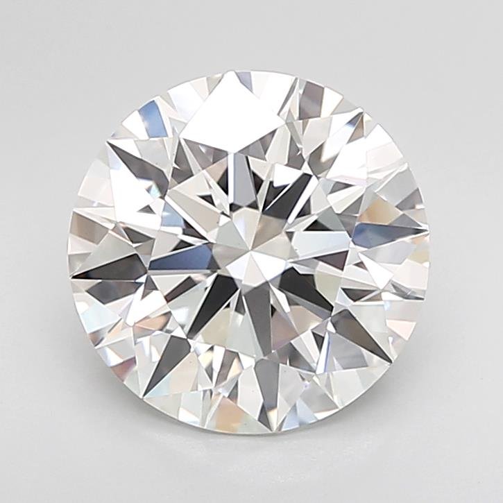 4.00 Carat Round Lab Diamond