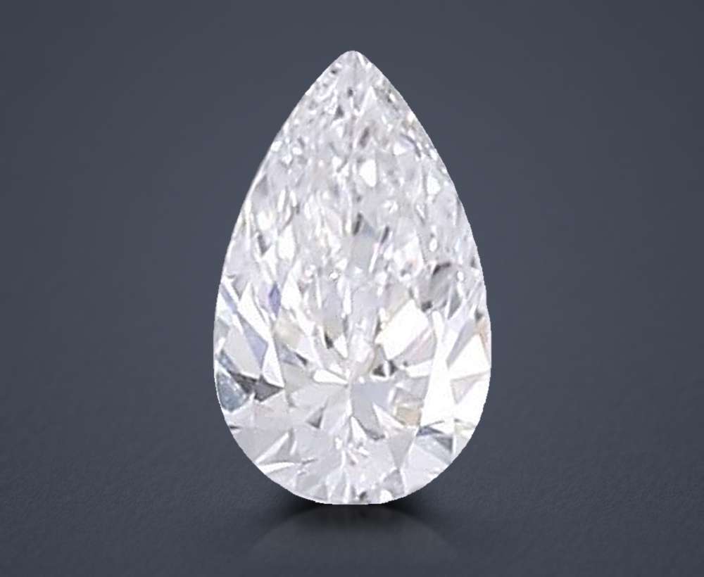 0.28 Carat Pear Lab Diamond