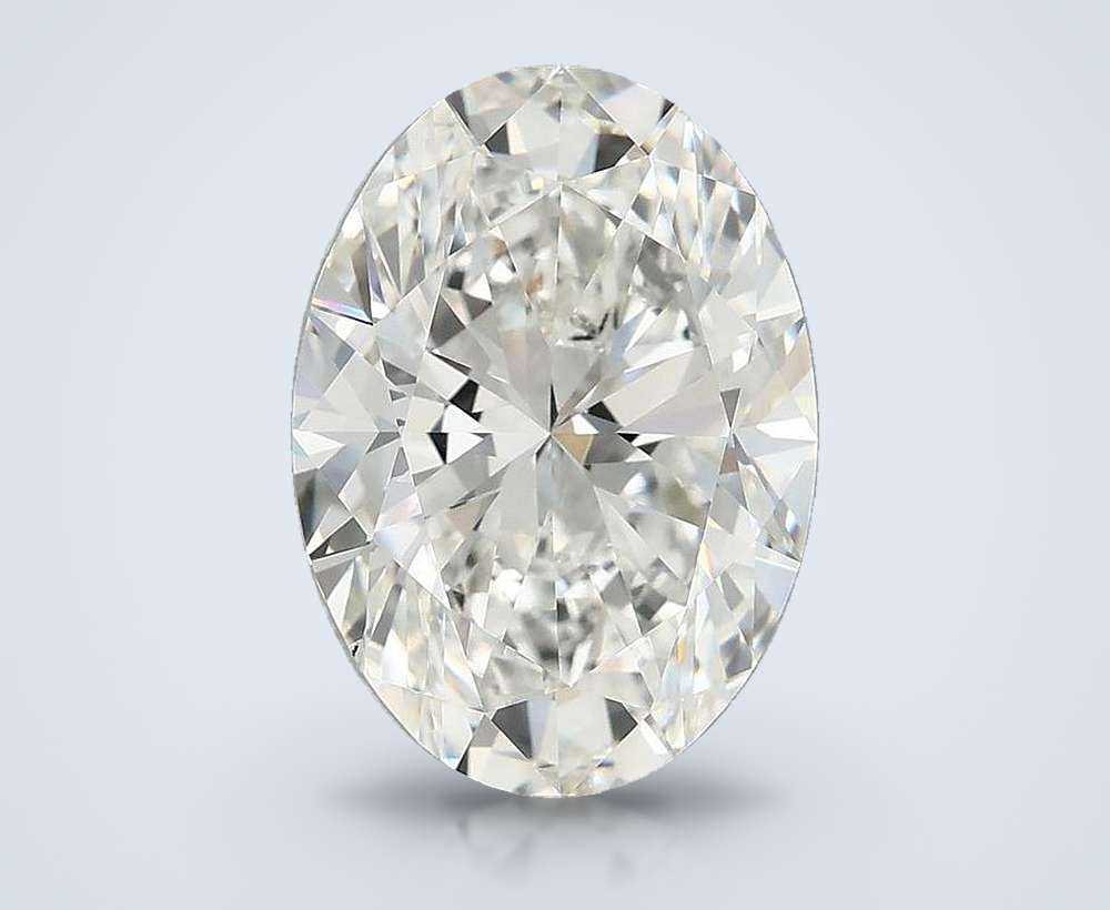 4.47 Carat Oval Lab Diamond