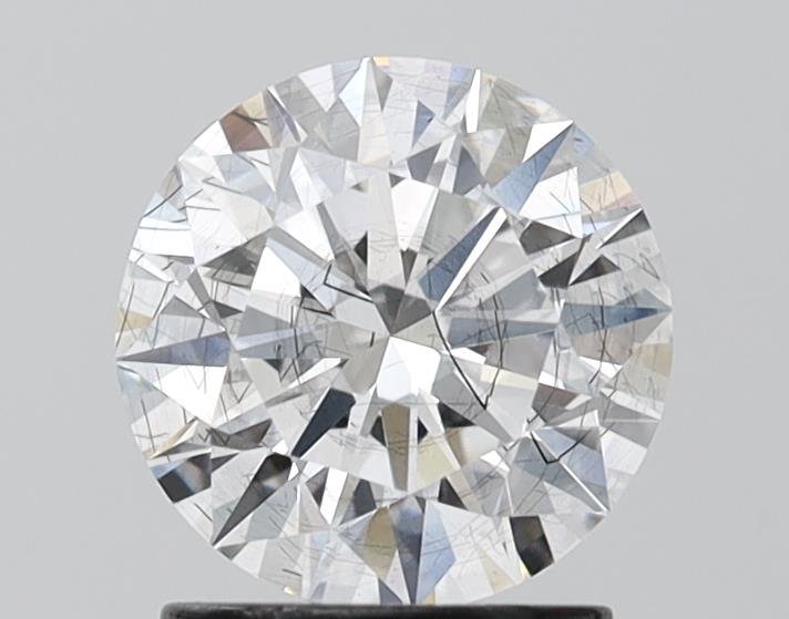 1.51ct E SI2 Rare Carat Ideal Cut Round Lab Grown Diamond