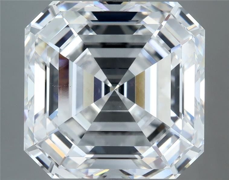 10.13ct D VS2 Excellent Cut Asscher Diamond