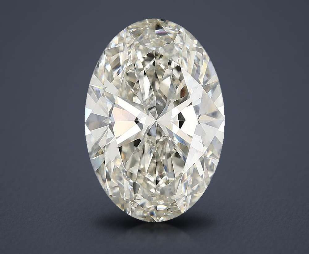 3.95 Carat Oval Lab Diamond