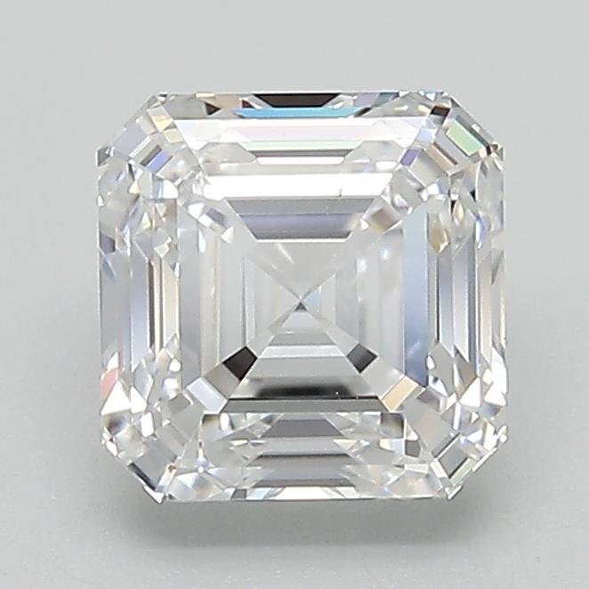 1.72ct E VS2 Rare Carat Ideal Cut Asscher Lab Grown Diamond