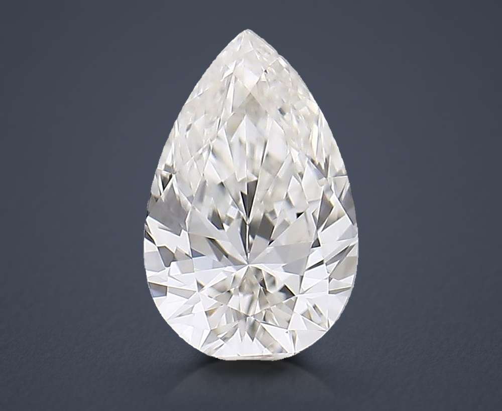 0.24 Carat Pear Natural Diamond