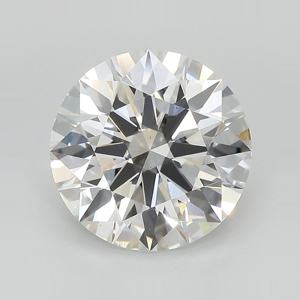 4.72ct F VS1 Rare Carat Ideal Cut Round Lab Grown Diamond