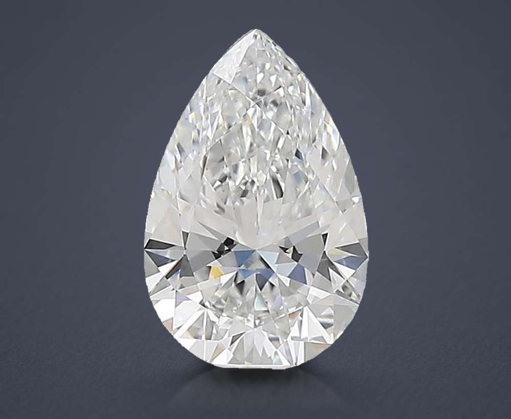 1.59 Carat Pear Lab Diamond
